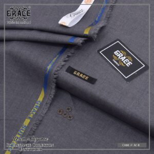 GRACE Men’s Semi Wool Unstitched Suit – Lavish Winter Collection (25) | 10 Colors Available